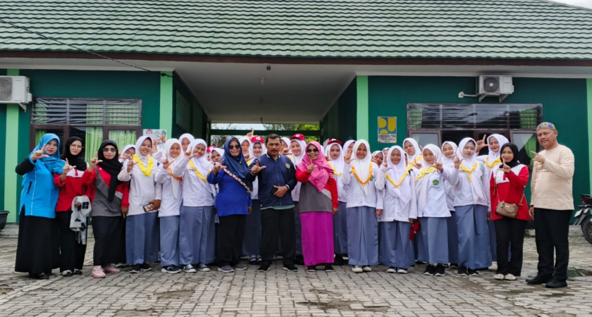 TIM PMR MAN 1 LAMPUNG SELATAN IKUTI DIKLATSAR GABUNGAN TINGKAT WIRA SE-KABUPATEN