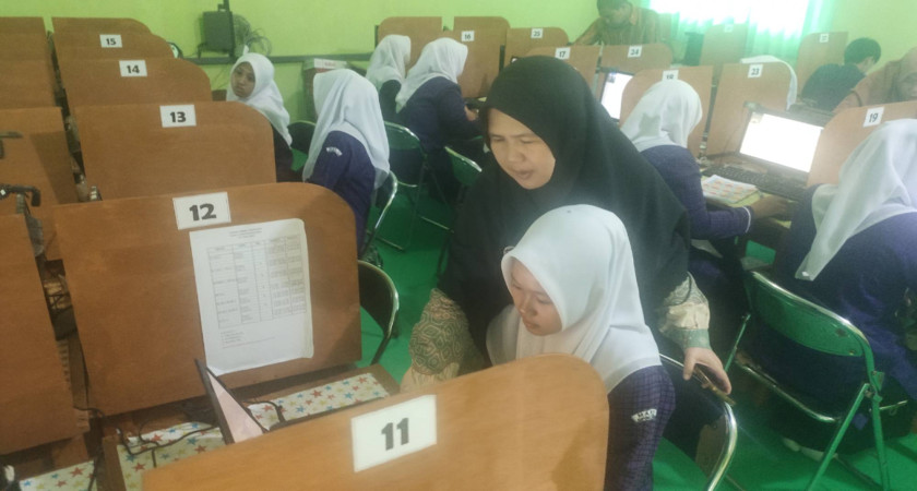 MAN 1 Lampung Selatan Gelar Simulasi Tes Kemampuan Akademik bagi Siswa Kelas XII
