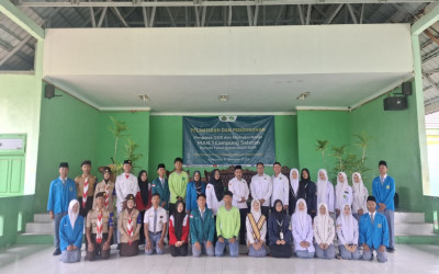 PELANTIKAN DAN PENGUKUHAN PENGURUS OSIS SERTA EKSTRAKURIKULER MAN 1 LAMPUNG SELATAN TAHUN PELAJARAN 2025/2026