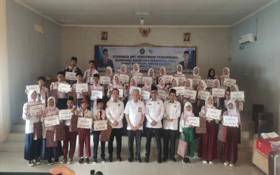 Enam Siswa MAN 1 Lampung Selatan memperoleh Pnghargaan dari Plt Kemenag Kab Lampung Selatan